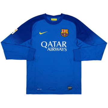 2013-14 Barcelona GK Shirt - 9/10 - (S)