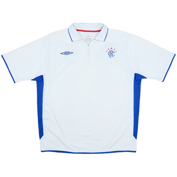 2006-07 Rangers Umbro 1/4 Zip Polo Shirt - 7/10 - (XL)