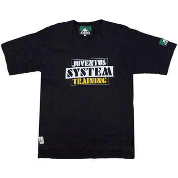 1992-93 Juventus Kappa Graphic Cotton Tee - 7/10 - (L)