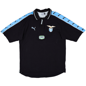 1998-99 Lazio Puma 1/4 Zip Polo Shirt - 8/10 - (XL)