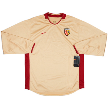 2002-03 Lens Player Issue Home L/S Shirt (L)