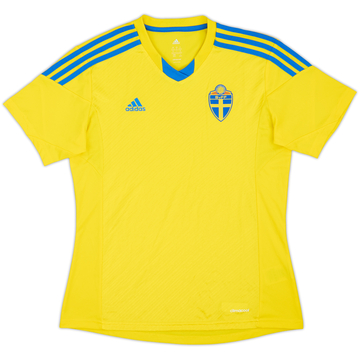 2013-15 Sweden Women's Home Shirt - 9/10 - (Women's M)