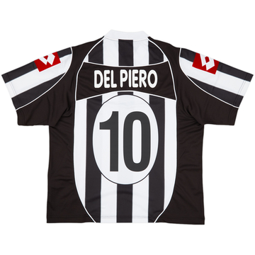 2002-03 Juventus Home Shirt Del Piero #10 (XL)