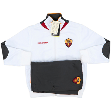 2005-06 Roma Diadora Tracksuit (XS.Boys)