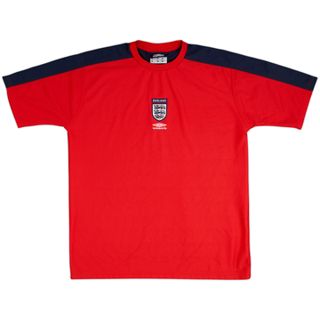 2002-04 England Umbro Training Shirt - 10/10 - (L)