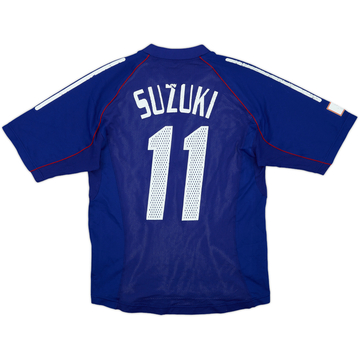 2002-04 Japan Player Issue Home Shirt Suzuki #11 - 6/10 - (M)