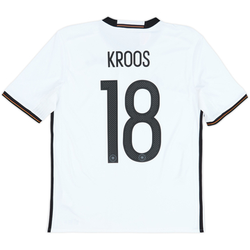 2015-16 Germany Home Shirt Kroos #18 - 6/10 - (XL.Boys)