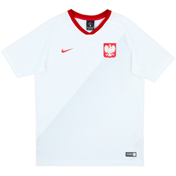 2018-19 Poland Basic Home Shirt - 8/10 - (XL.Boys)