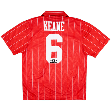 1992-94 Nottingham Forest Home Shirt Keane #6 - 8/10 - (L)