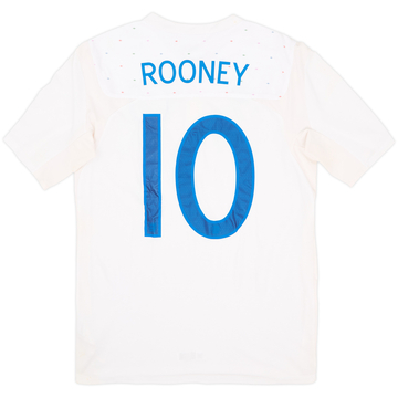 2010-11 England Home Shirt Rooney #10 - 5/10 - (S)