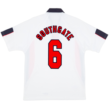 1997-99 England Home Shirt Southgate #6 - 8/10 - (L)