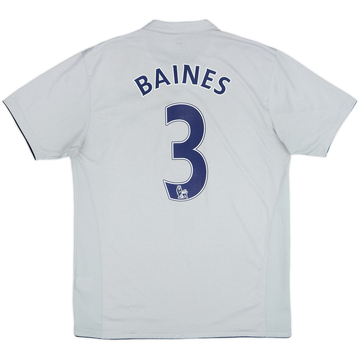 2011-12 Everton Third Shirt Baines #3 - 8/10 - (M)