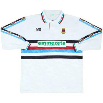 1996-97 FC Rieti Match Issue Away L/S Shirt #18