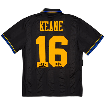 1993-95 Manchester United Away Shirt Keane #16 - 9/10 - (S)