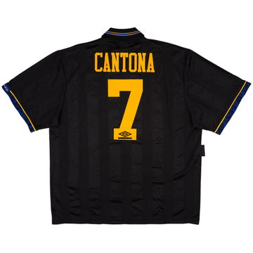 1993-95 Manchester United Away Shirt Cantona #7 - 8/10 - (XXL)