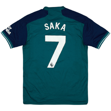 2023-24 Arsenal Third Shirt Saka #7 - 7/10 - (S)