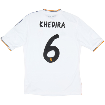 2013-14 Real Madrid Home Shirt Khedira #6 - 6/10 - (M)