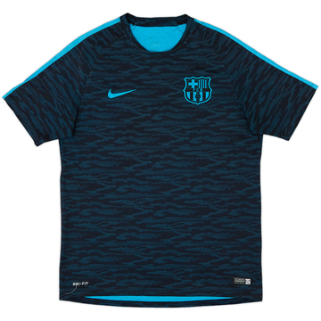 2016-17 Barcelona Nike Pre Match Training Shirt - 8/10 - (L)