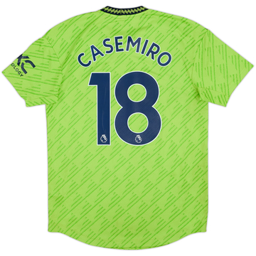 2022-23 Manchester United Authentic Third Shirt Casemiro #18 - 7/10 - (M)