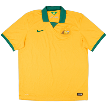 2014-15 Australia Home Shirt - 9/10 - (XL)