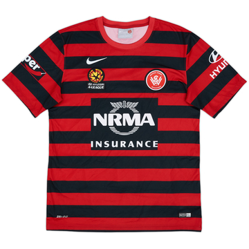 2014-15 Western Sydney Wanderers Home Shirt - 8/10 - (L)
