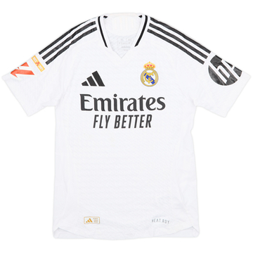 2024-25 Real Madrid Authentic Home Shirt - 10/10 - (XS)