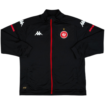 2020-21 Western Sydney Wanderers Kappa Track Jacket - 7/10 - (XXL)