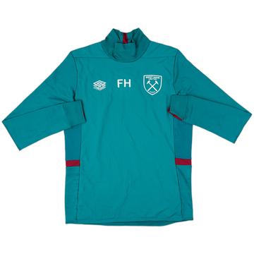 2023-24 West Ham Umbro Staff Issue Drill Top FH - 7/10 - (M)