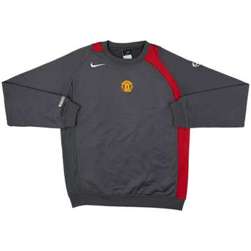 2004-05 Manchester United Nike Sweat Top - 8/10 - (XL.Boys)