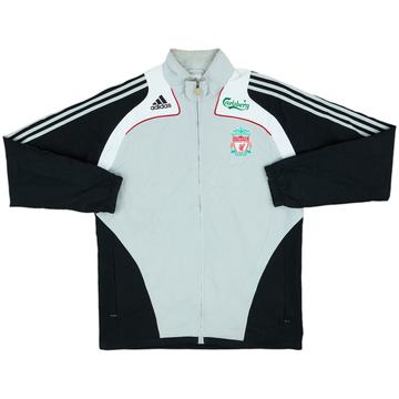 2008-09 Liverpool adidas Track Jacket - 7/10 - (L)