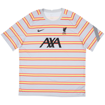 2021-22 Liverpool Nike Pre Match Shirt - 10/10 - (XXL)