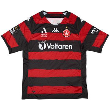 2022-23 Western Sydney Wanderers Home Shirt - 9/10 - (XXL)