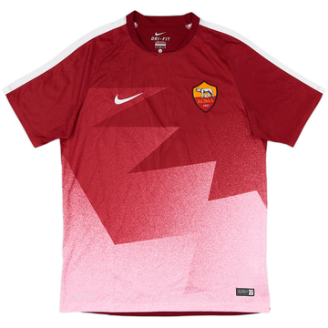2015-16 Roma Nike Training Shirt - 9/10 - (L)