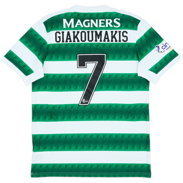 2022-23 Celtic Home Shirt Giakoumakis #7 - 8/10 - (M)