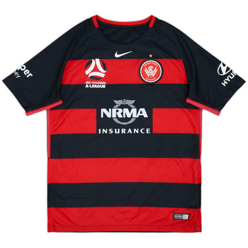 2017-18 Western Sydney Wanderers Home Shirt - 8/10 - (XL.Boys)