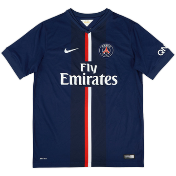 2014-15 Paris Saint-Germain Home Shirt - 8/10 - (L.Boys)