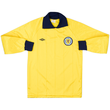 1982-84 Scotland GK Shirt - 8/10 - (Y)