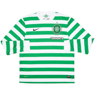 2012-13 Celtic '125th Anniversary' Home L/S Shirt - 10/10 - (XL)