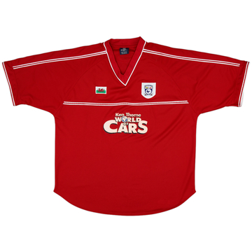 2001-02 Cardiff Away Shirt - 8/10 - (XXL)