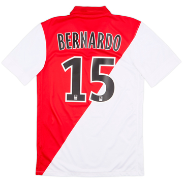 2014-15 Monaco Home Shirt Bernardo #15 - 10/10 - (S)