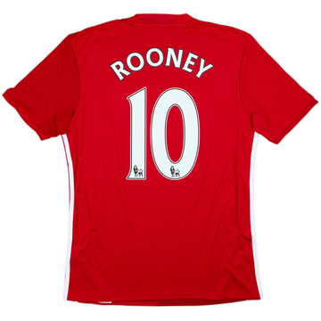 2016-17 Manchester United Home Shirt Rooney #10 (S)