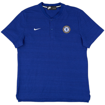 2018-19 Chelsea Nike Polo Shirt - 9/10 - (XL)