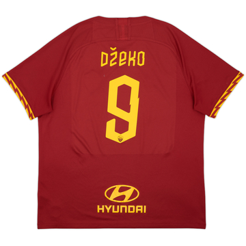 2019-20 Roma Home Shirt Dzeko #9 - 7/10 - (XXL)