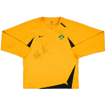 2007-08 Borussia Dortmund Nike Signed Training Top - 5/10 - (L)