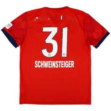 2018-19 Bayern Munich Home Shirt Schweinsteiger #31 - 4/10 - (M)
