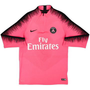 2019-20 Paris Saint-Germain Nike Vaporknit 1/4 Zip Drill Top - 5/10 - (M)