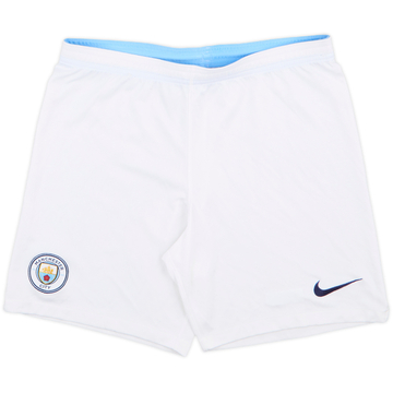 2018-19 Manchester City Home Shorts - 8/10 - (M)