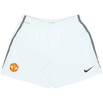 2010-11 Manchester United Home Shorts - 7/10 - (M)