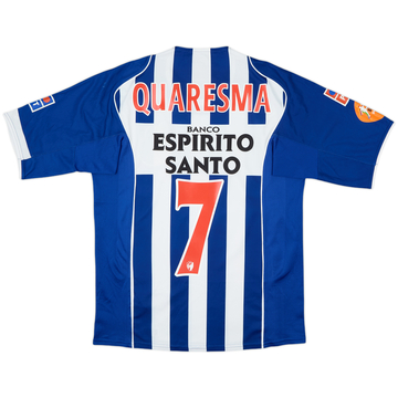 Camiseta de local del Porto 2004-05 Quaresma #7 - 6/10 - (S)