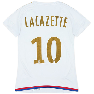 2015-16 Lyon Third Shirt Lacazette #10 - 7/10 - (Women's S)